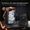 Edelstahl Eiswürfelbehälter mit Deckel - 2l Produktbild-Vorschau 6