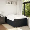 Boxspringbett mit Matratze Schwarz 120x190 cm Samt Produktbild-Vorschau 3