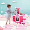 HOMCOM Spielzeugküche für Kinder ab 3 Jahren mit 38 Produktbild-Vorschau 6