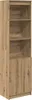 vidaXL Highboard Artisan-Eiche 50x35x180 cm Holzwerkstoff Produktbild-Vorschau 2