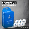 JOOLA Tischtennisbälle Outdoor 6er Pack Anteprima dell’immagine prodotto 5