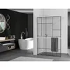 Mexen Kioto+ Duschwand mit Ablage Walk-in 110 x 200 cm, Produktbild-Vorschau 2