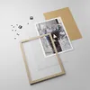 Gerahmtes Poster - Rahmen in heller Eiche - Abstraktion Produktbild-Vorschau 4