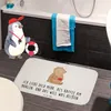 Mr. & Mrs. Panda Badezimmerteppich Bär Morgenkaffee - Weiß Produktbild-Vorschau 3