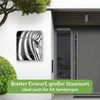 banjado Design Briefkasten Stahl silber mit Zeitungsfach Produktbild-Vorschau 5