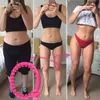 Verstellbarer Hula Hoop mit Massage Noppen rosa, Produktbild-Vorschau 7