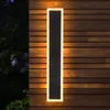 esotec Moderne Solar-Wandleuchte Smartlight 50 cm METALL Produktbild-Vorschau 1