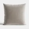 Kissenbezug 40x40 Dekorativer Samt Grau und Beige Produktbild-Vorschau 5