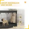 Hundegehege mit Dach & Bodenplane, Welpenauslauf faltbar, Produktbild-Vorschau 4