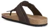 Geox Herren U Sandal Ghita D Sandalen,Dk Coffee,45 EU Produktbild-Vorschau 5