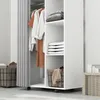 HOMCOM Armoire penderie meuble de rangement mobile 4 Voir les images du produit 8