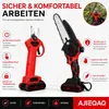 21V 2-in-1 Akku Gartenschere & Mini Kettensäge, Brushless Produktbild-Vorschau 7