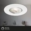 Briloner, juego de 3 focos empotrables LED Nava, color Vista previa de la imagen del producto 3