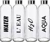 Bottiglia d'acqua decorativa da 700 ml con coperchio e Anteprima dell’immagine prodotto 12