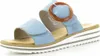 Rieker Damen Pantolette Schnalle Keilabsatz Wedge Produktbild-Vorschau 123