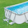 Pool-Sicherheitsleiter Höhe 107 cm 2x4 Stufen Produktbild-Vorschau 2