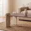 CALICOSY - Tisch mit abgerundeter Tischplatte L120 cm - Produktbild-Vorschau 3