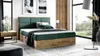 Boxspringová postel CHANTELLE 2 - 180x200, zelená + topper Náhled obrázku produktu 1