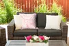 MuchoWow® Outdoor Kissen - Marmor - Weiß - Rosa - Chic - Produktbild-Vorschau 5