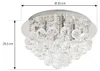 Lindby Deckenleuchte Antonino, Ø 35 cm, 4-flg., Kristall, Produktbild-Vorschau 4