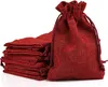 24 x Jutesäckchen Rot Jute Beutel für Adventskalender Produktbild-Vorschau 1