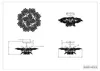 Reality Leuchten R60014017 Flower Deckenleuchte, Metall, Produktbild-Vorschau 3