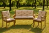 Coussin de banc de jardin 120x60x50cm beige | Coussins pour Voir les images du produit 8