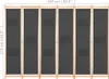 vidaXL Séparation de pièce 6 pièces Gris 240 x 170 x 4 cm Voir les images du produit 9