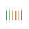 Geburtstagskerzen bunte Flammen 6.5cm, 6 Stück Produktbild-Vorschau 7