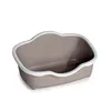 Katzentoilette Très Chic open 56x39x26cm, weiß/taupe Produktbild-Vorschau 1
