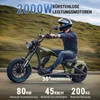 M1P E-Chopper Elektro-Kleinkraftrad 45 km/h, 2000W, 60V Produktbild-Vorschau 5