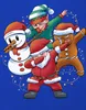 Dabbing Schneemann Elf Santa - Weihnachten Produktbild-Vorschau 3