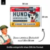 Schild Hunde kacken verboten - lustiges hier ist kein Produktbild-Vorschau 10