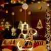 LED pupazzo di neve luci di Natale, LED finestra fata luci Anteprima dell’immagine prodotto 1