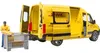 MB Sprinter van DHL met chauffeur (geel) Productafbeelding-voorbeeld 11