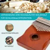 17-Tasten Mini Kalimba Daumenklavier – Mit Stimmhammer & Produktbild-Vorschau 3