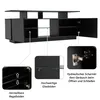 MODFU TV-Schrank 140cm mit LED-Beleuchtung für Produktbild-Vorschau 4