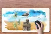 MuchoWow® Schreibtischunterlage Vogel - Seil - Baum - Produktbild-Vorschau 3