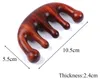 Kopfhautmassagekamm mit 5 Zinken, Sandelholz, Gua Sha, Produktbild-Vorschau 4