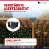 GeZu Impex Pfostenecke 4 Balken 121 x 121 mm Anthrazit Produktbild-Vorschau 6