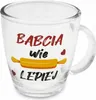 Kubek Szklany 390ml DLA BABCI Kubeczek Szklanka Dzień Babci Podgląd zdjęcia produktu 5