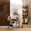 Colva wanddekorationspaneel dunkles holz 60x60cm  - Produktbild-Vorschau 6