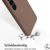 Accezz Liquid Silicone Backcover z MagSafe dla Samsung Podgląd zdjęcia produktu 2