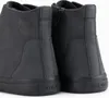 Close-up back view of two black high-top boots. Anteprima dell’immagine prodotto