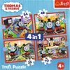 TREFL Puzzle Thomas die Lokomotive 4in1 (35,48,54,70 Teile) Produktbild-Vorschau 8