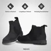 PAULGOS Herren Chelsea Boots Echtes Leder, Stiefeletten Produktbild-Vorschau 5