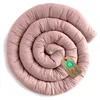 Bettschlange 300 cm Puderrosa - Nestchen für Baby-, Kinder- Produktbild-Vorschau 1
