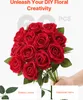 VEVOR Fleurs de roses artificielles, 60 pièces, fleurs Voir les images du produit 4