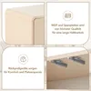 A collage of four images showcasing details and features of a piece of furniture, likely a cabinet or sideboard. Anteprima dell’immagine prodotto