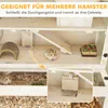 PawHut Hamsterkäfig aus Holz 100 x 50 x 84 cm Nagerkäfig 3 Produktbild-Vorschau 8